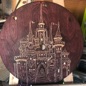 Castle carving